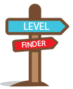 Level Finder Sign